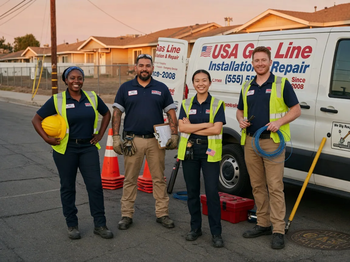 Gas Line Installation company in Russellville, AL
